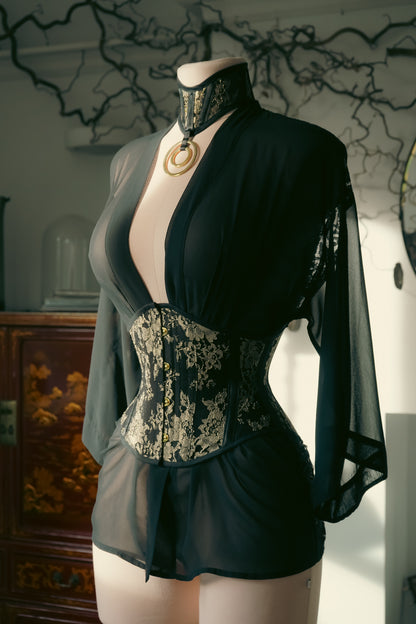 Isolde "Archive" Neck Corset