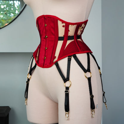 EoB X Orchid Charlotte Silk Corset