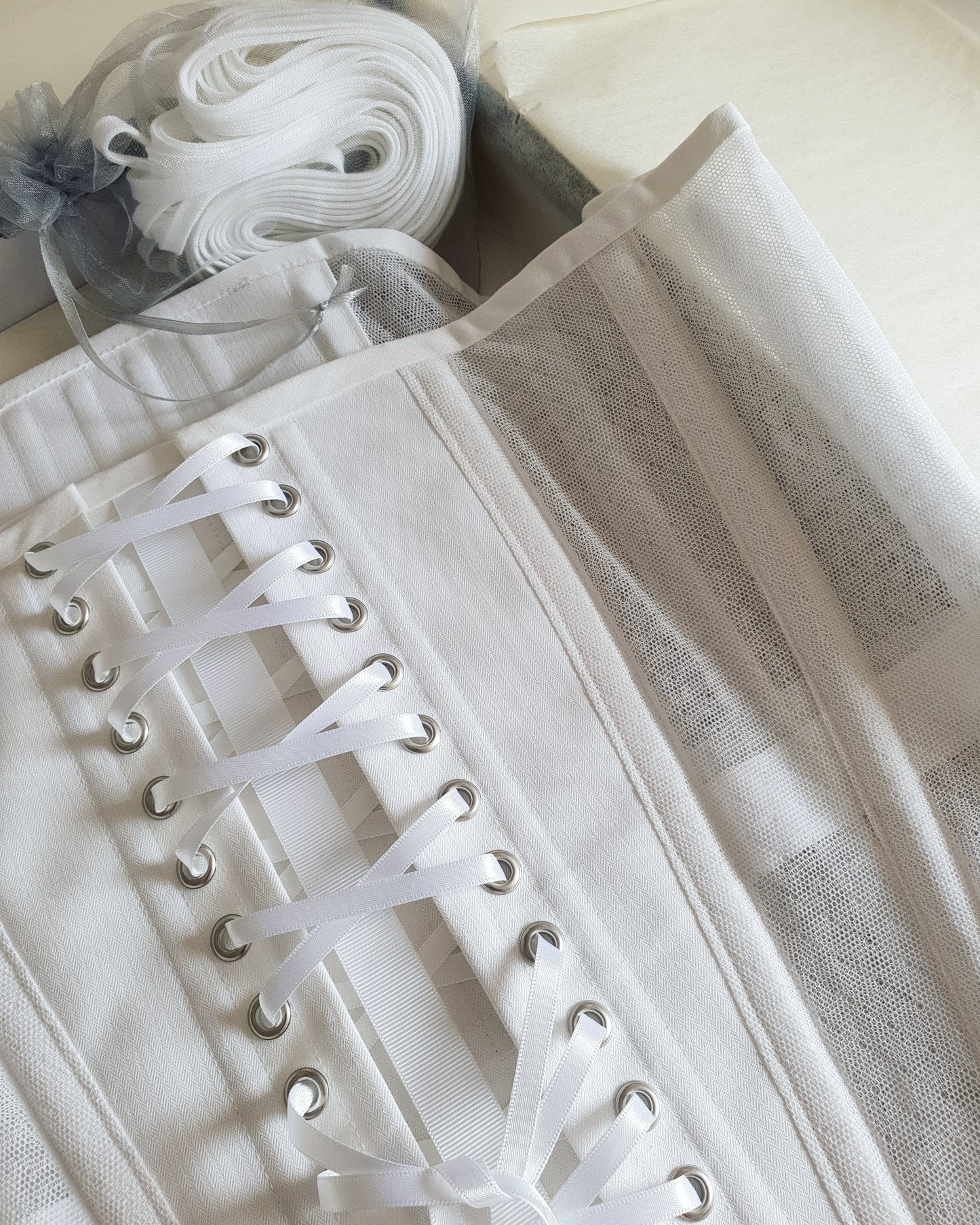 Cotton Mesh Corset Upgrade