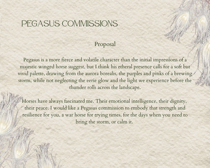 "Laced In Lore" Bespoke Commissions: Pegasus