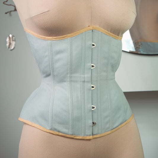 Sale: 22" Dove Grey Heledd Underbust Sample