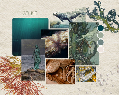 "Laced In Lore" Bespoke Commissions: Selkie