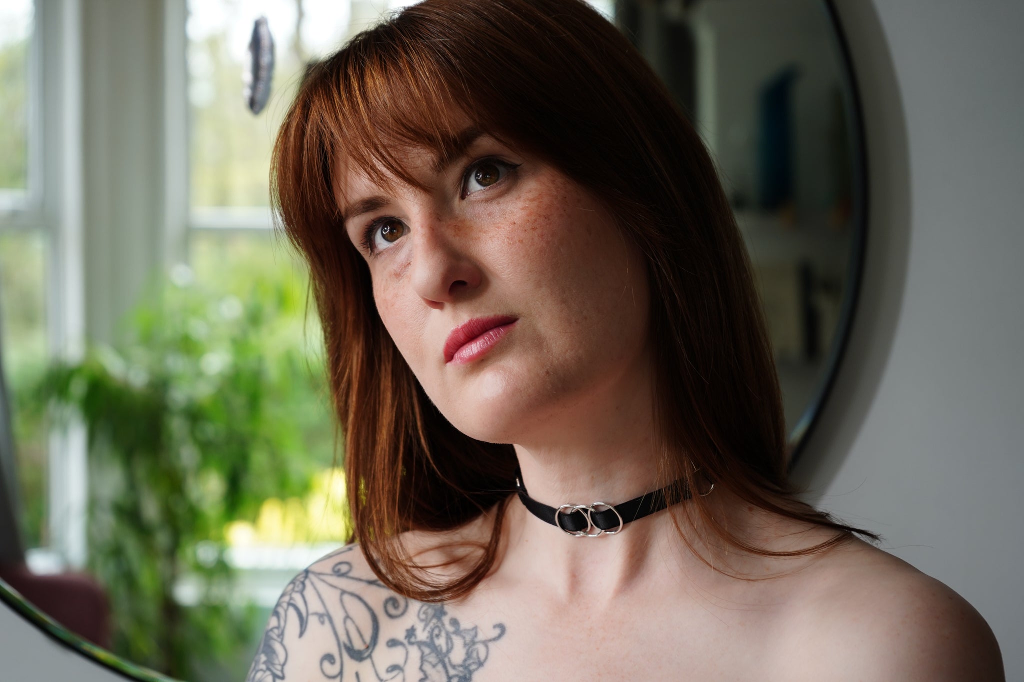 Telyn Choker – Orchid Corsetry